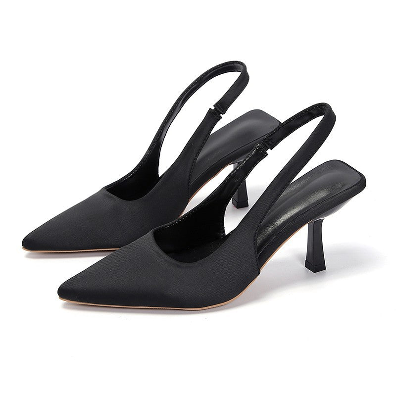 Damen Slingback-Pumps mit spitzem Design und elegantem Absatz