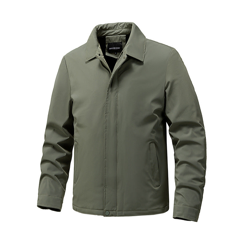 Herren Leichter wasserabweisender Stehkragen-Blouson mit Thermofutter Shop Nory