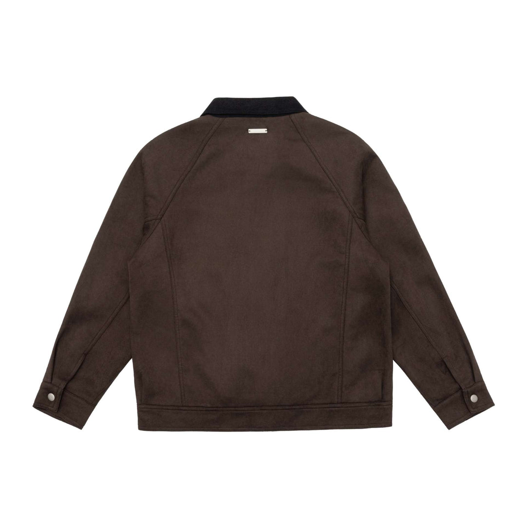 Herren Kurzblouson im Canvas-Workwear-Stil mit Cordkragen Shop Nory