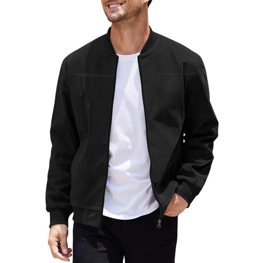 Herren stylische Bomberjacke mit sportlichem Schnitt