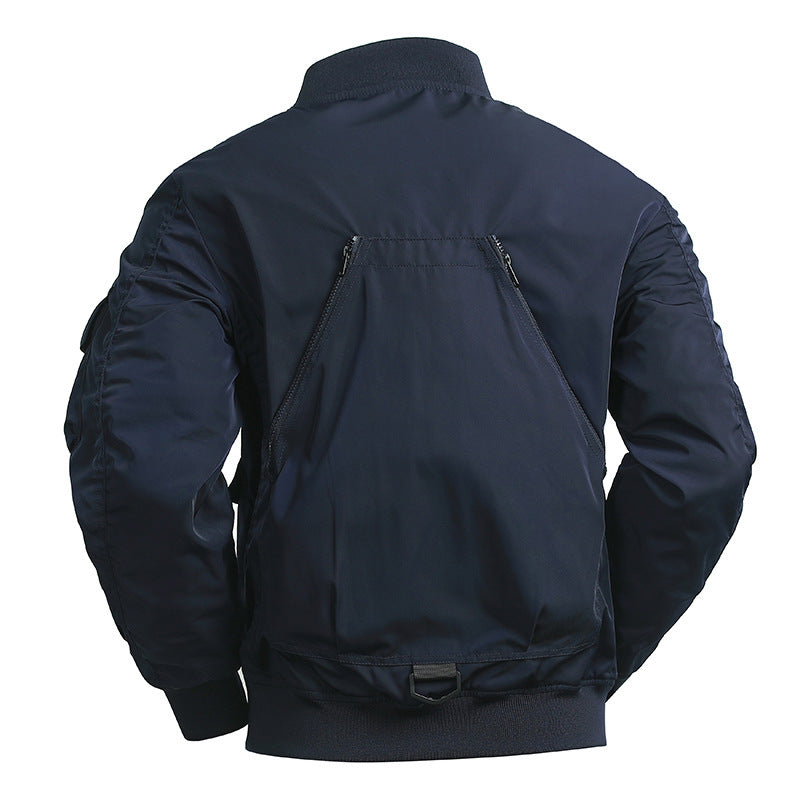 Herren Taktische Bomberjacke im Field‑Look mit modularen Außenfächern und elastischem Saum Shop Nory