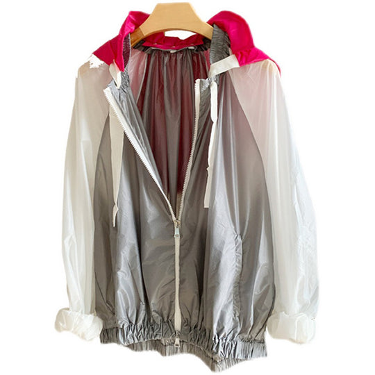 Damen Sportliche Übergangsjacke mit Kapuze Shop Nory
