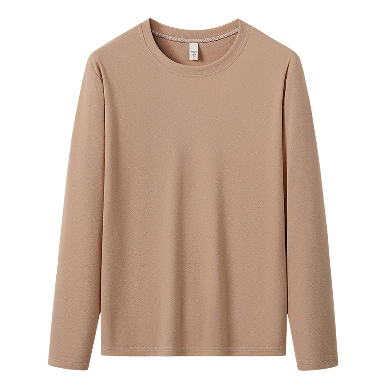 Herren Langärmeliges Rundhals-Basicsweatshirt aus weichem Baumwollmix Shop Nory