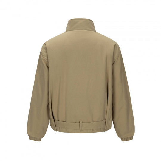 Herren Kurze technische Blousonjacke mit hohem Stehkragen, Taillengürtel und elastischen Bündchen Shop Nory