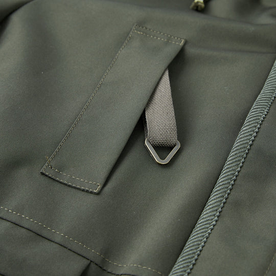 Herren wattierte Parka-Jacke mit Teddyfutter, Kapuze und multifunktionalen Taschen Shop Nory