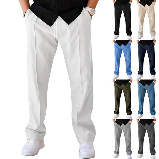 Herren Bequeme Freizeit-Hose mit elegantem Schnitt und atmungsaktiven Eigenschaften