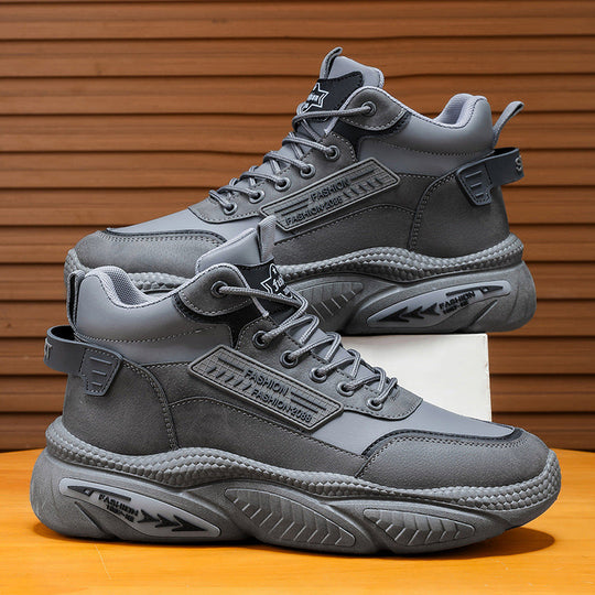 Damen High-Top Sneakers mit ergonomischer Dämpfung und rutschfester Sohle