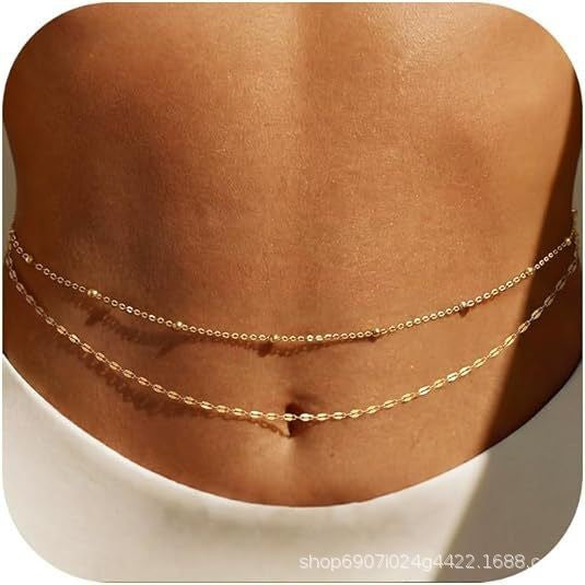 Damen Fußkettchen mit elegantem Mehrstrang-Design Shop Nory