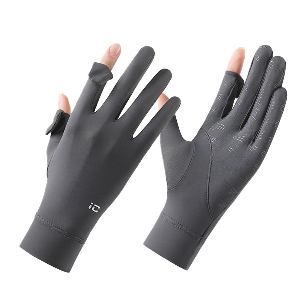 Sonnenschirm Eis Seide Handschuhe