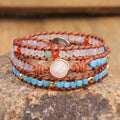 Böhmisches Geflochtenes Perlenarmband | Shop Nory