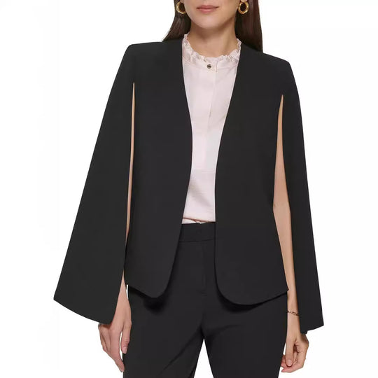Damen Cape-Blazer-Set im Tailoring mit Cape-Ärmeln und schmaler Anzughose Shop Nory