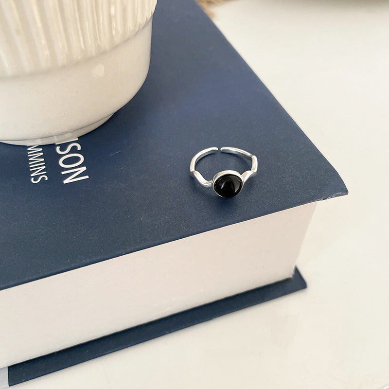 Damen offener Ring mit einzigartigem geschwungenem Design Shop Nory