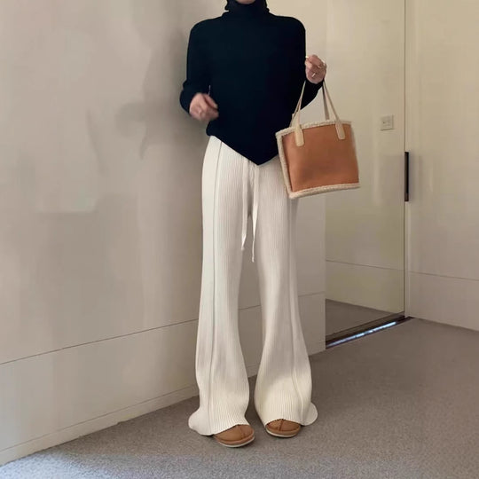 Damen Elegante und bequeme Plissee-Hose Shop Nory