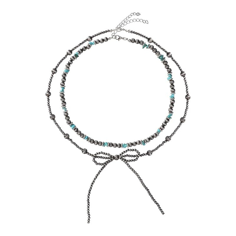 Damen Kette mit verspieltem Schleifen-Design und hochwertiger Verarbeitung Shop Nory