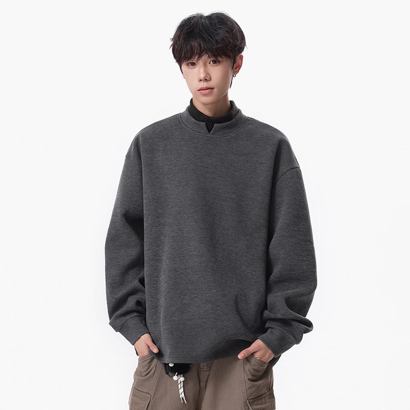 Damen Hochwertiger Stehkragen Pullover Shop Nory