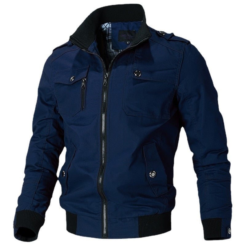Herren Militärjacke mit mehreren Taschen Shop Nory