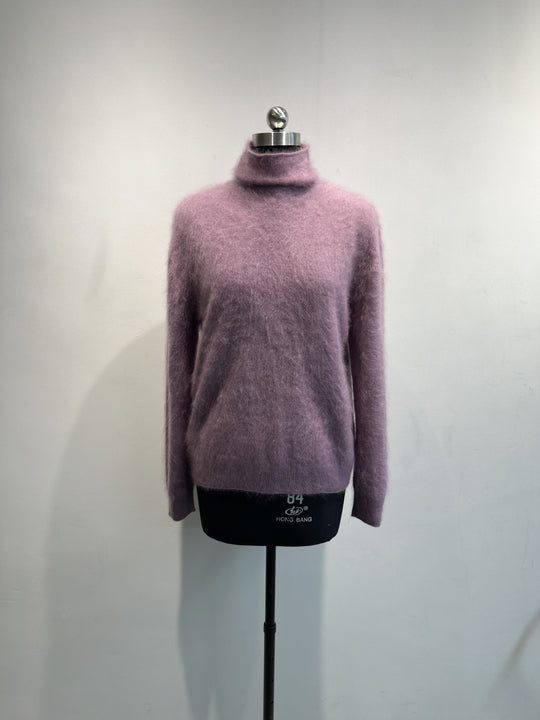 Damen Gemütlicher Rollkragen Strickpullover Shop Nory