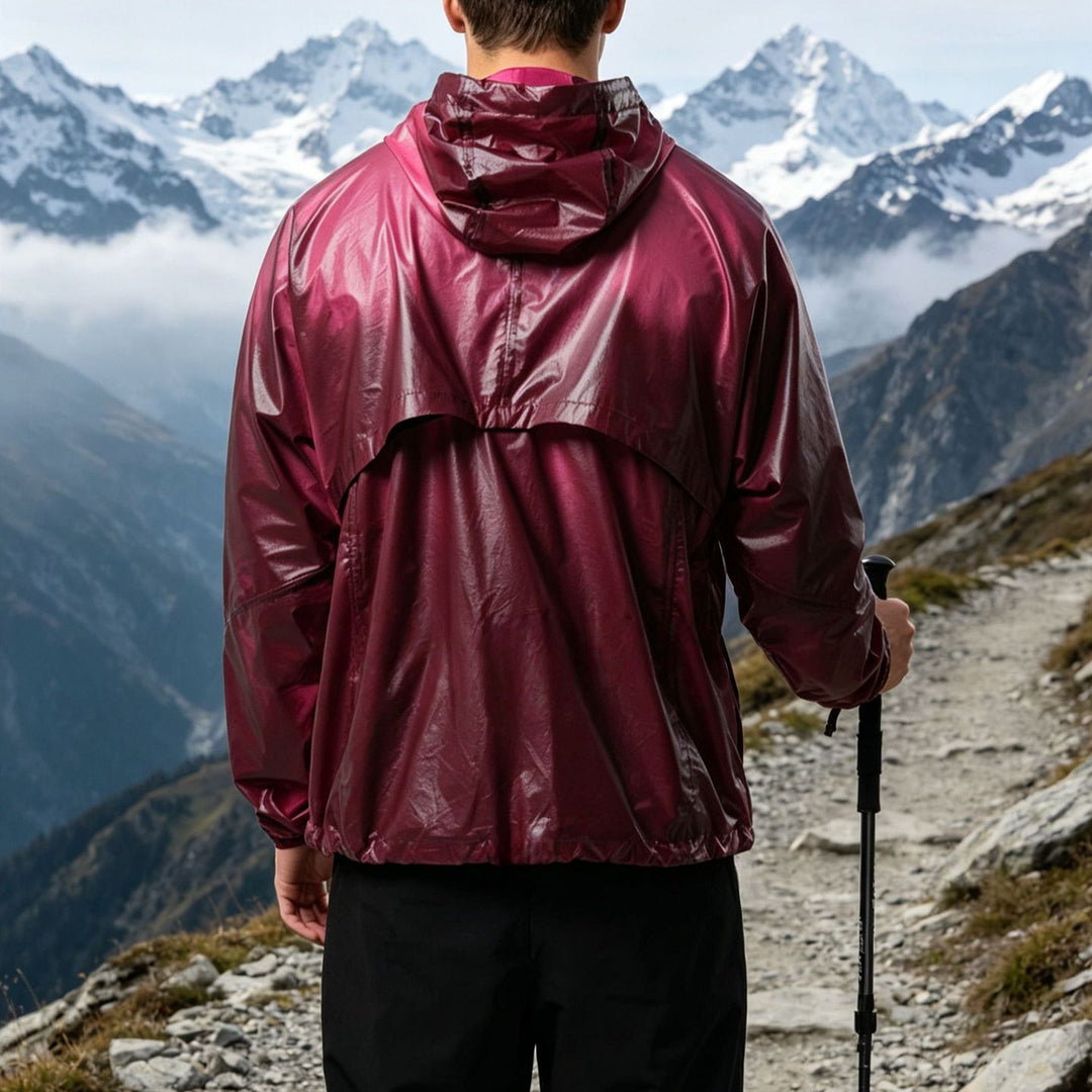 Herren Leichte und Atmungsaktive Funktionsjacke