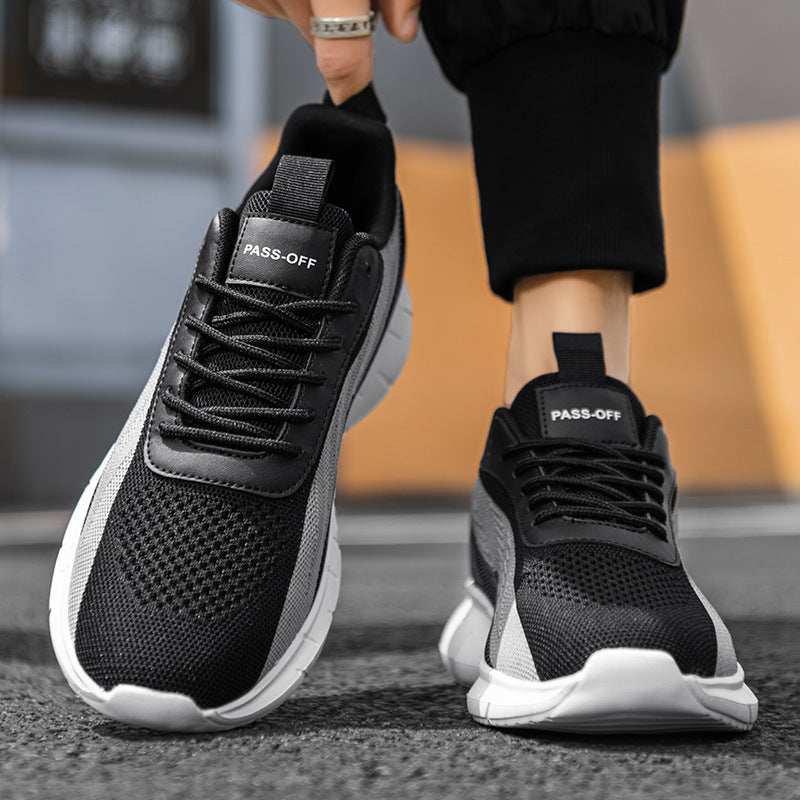 Herren atmungsaktive leichte Lauf- und Freizeitsneaker mit dämpfender Sohle Shopy Nory