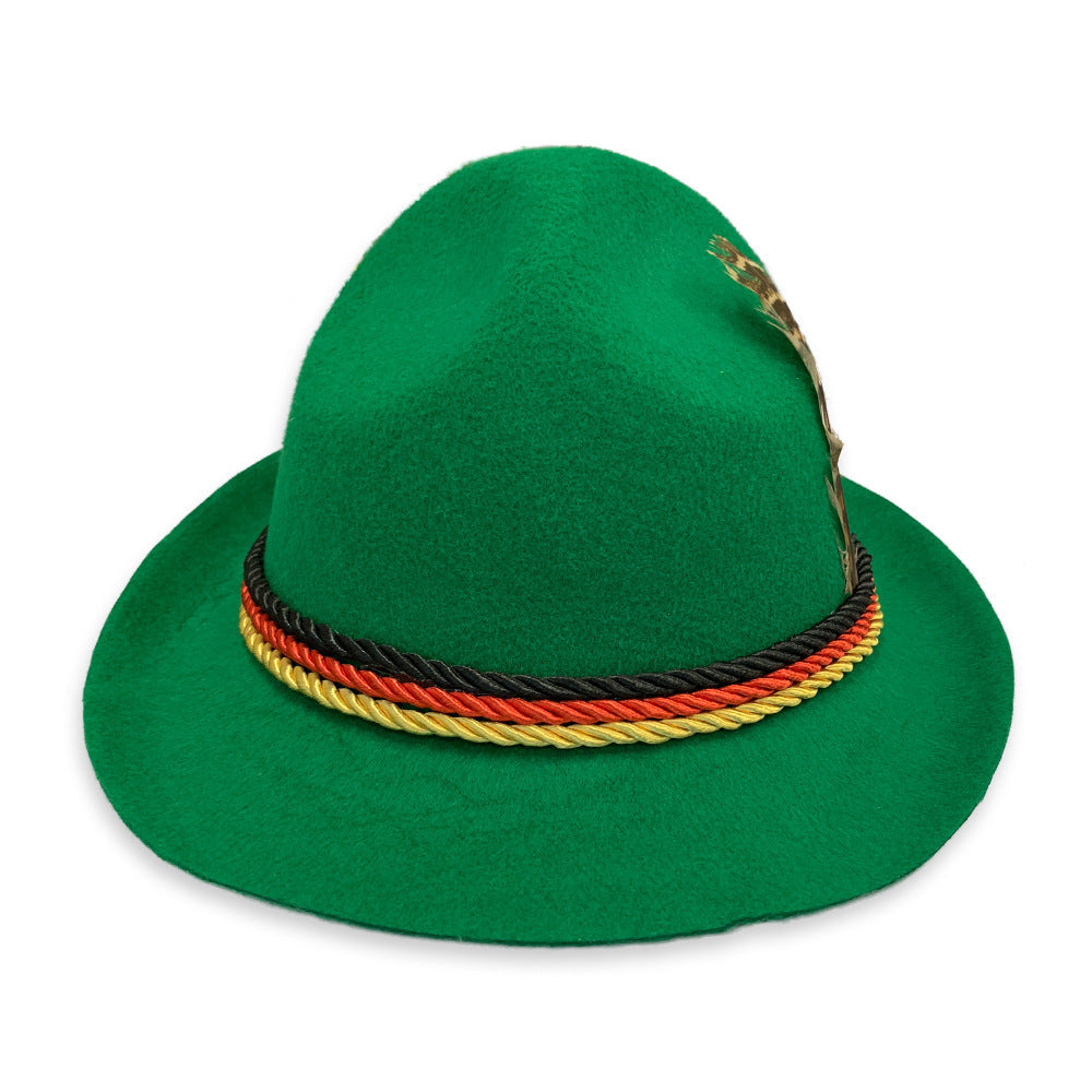 Herren nan knielange Trachten-Latzhose mit verstellbaren Trägern und dekorativer Stickerei Shop Nory