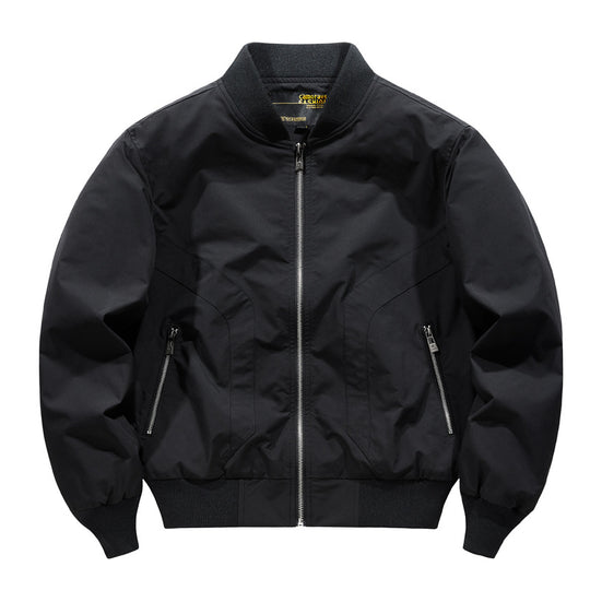 Herren Technische Bomberjacke mit winddichter Shell, Rippenbündchen und Reißverschlusstaschen Shop Nory