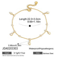 Damen Armband mit funkelnden Zirkonia-Anhängern und hypoallergenem Edelstahl Shop Nory