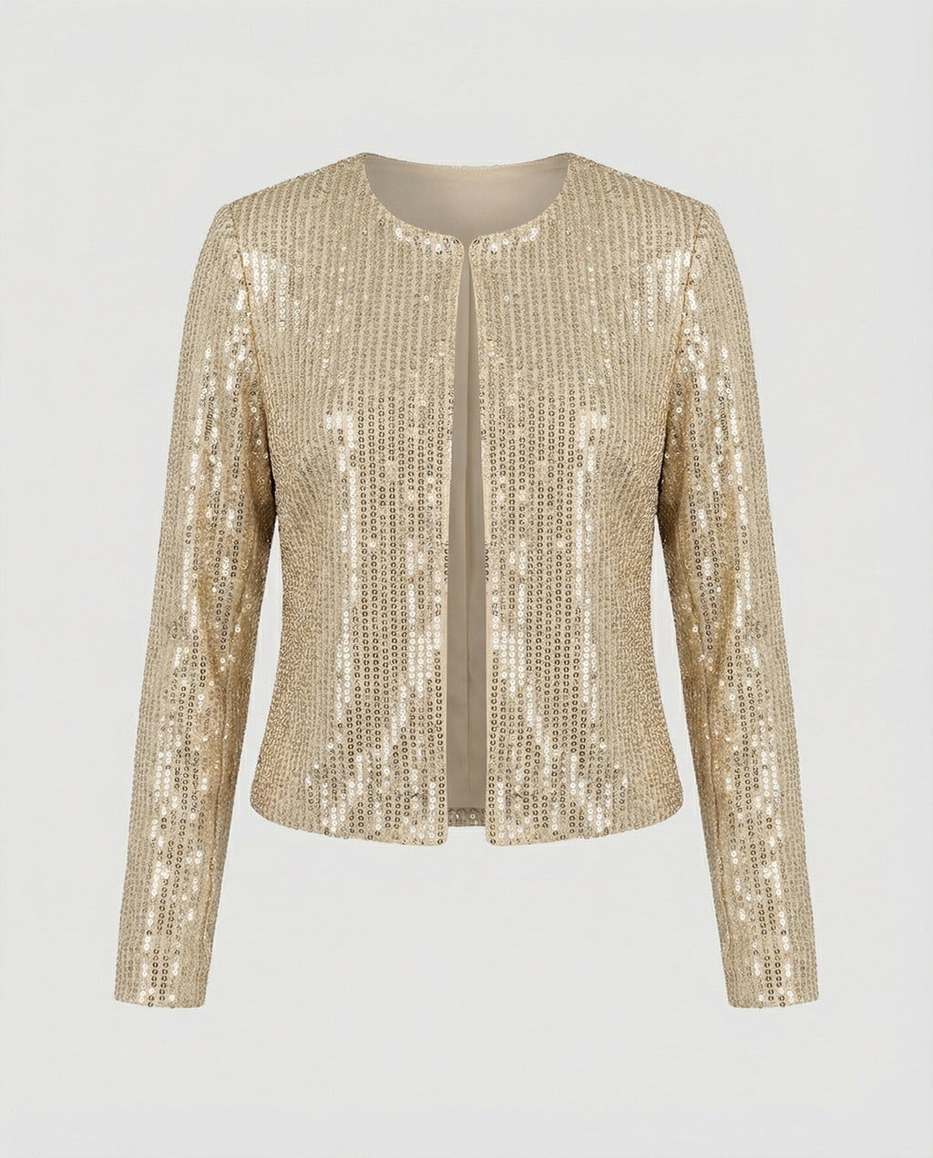 Damen Strickjacke mit Glitzereffekt