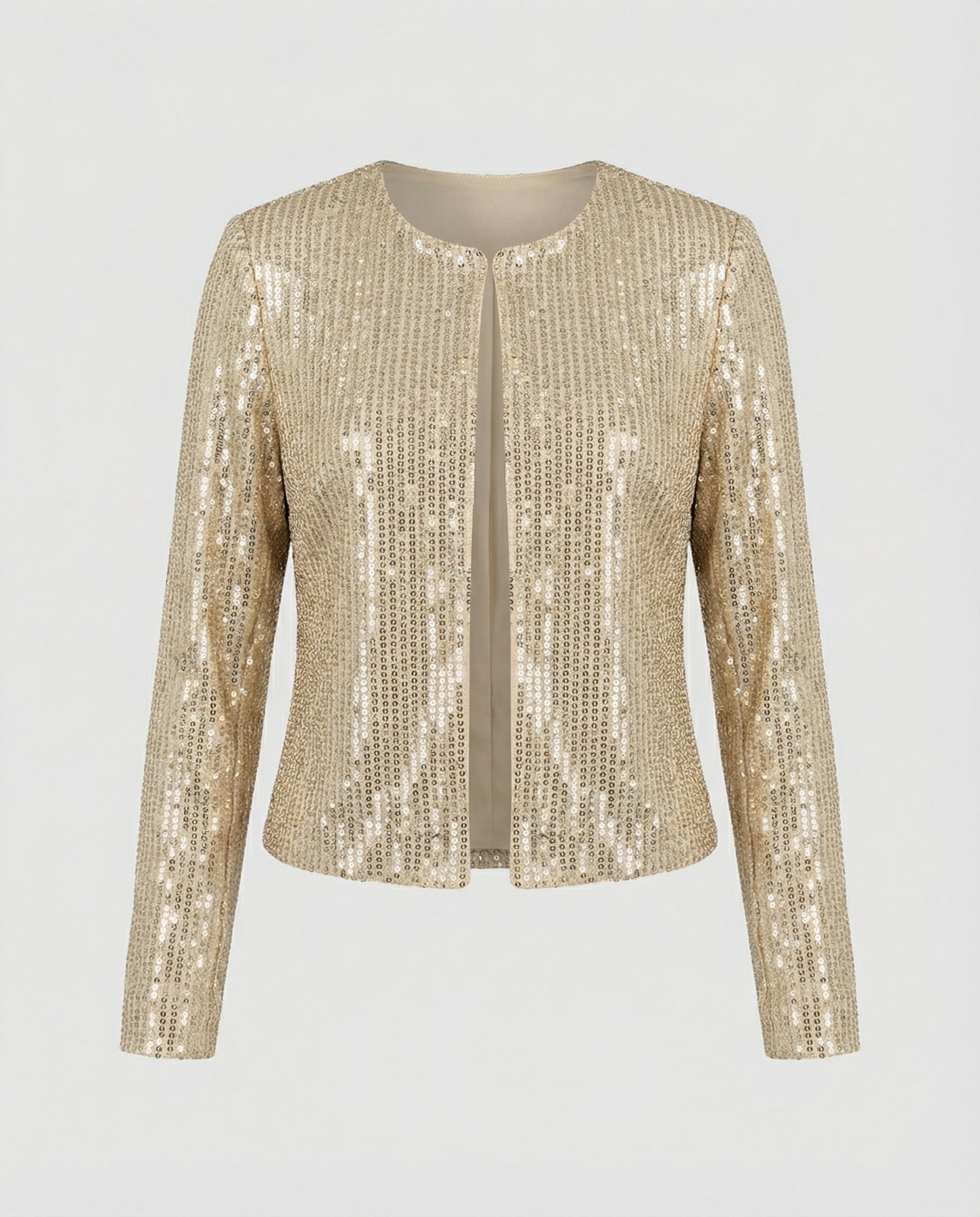 Damen Strickjacke mit Glitzereffekt