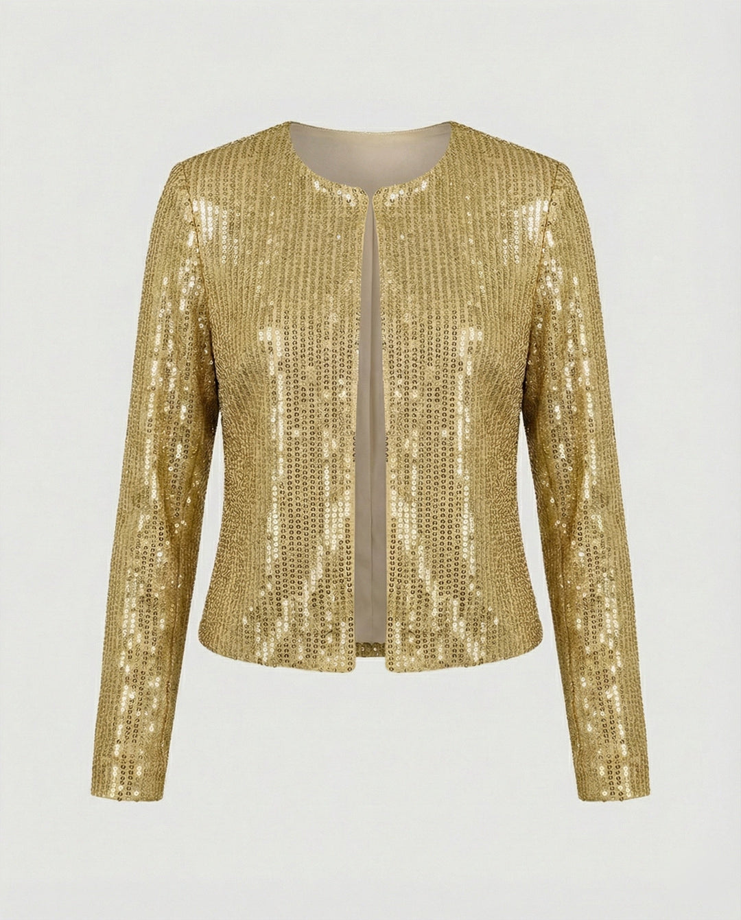 Damen Strickjacke mit Glitzereffekt