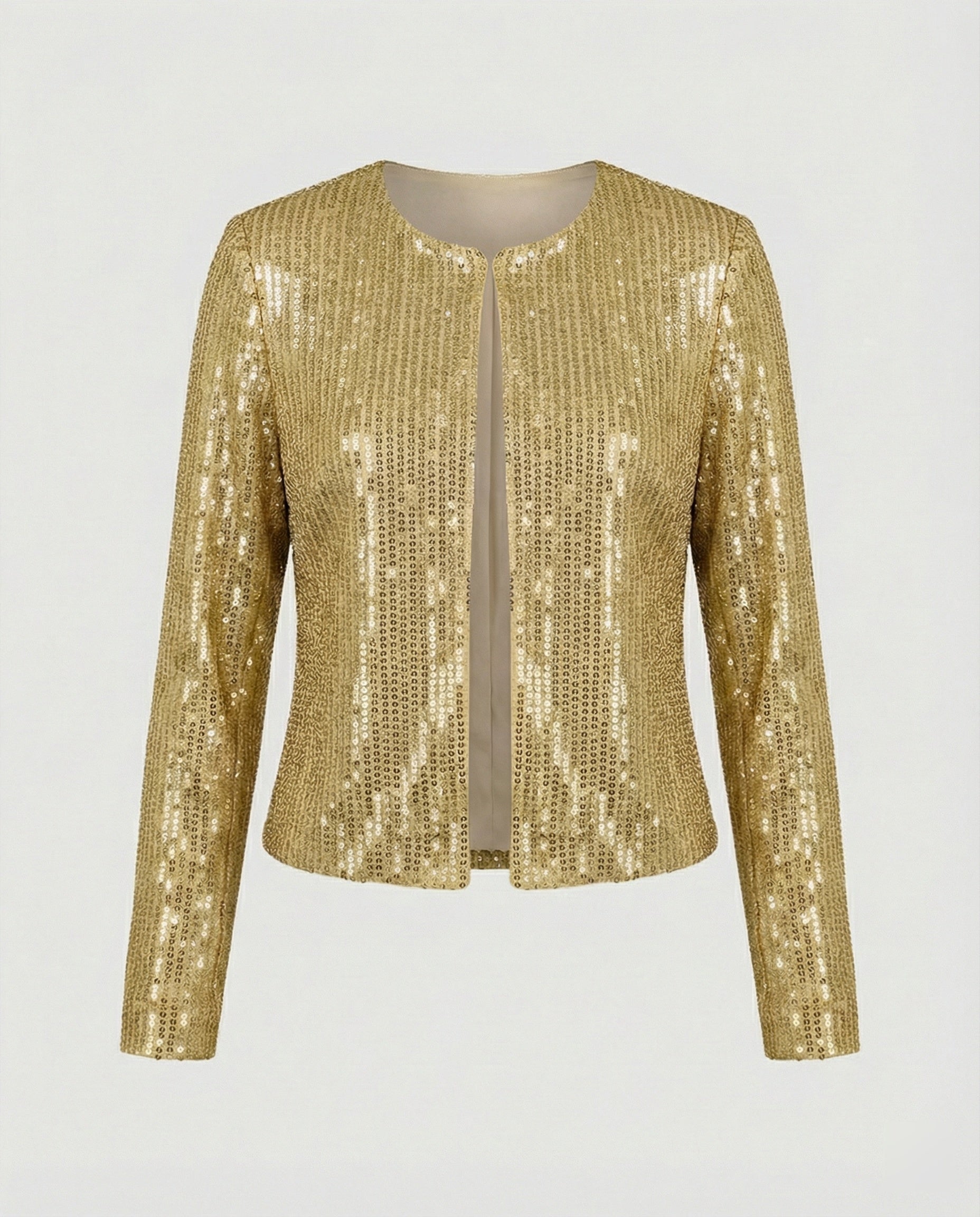 Damen Strickjacke mit Glitzereffekt