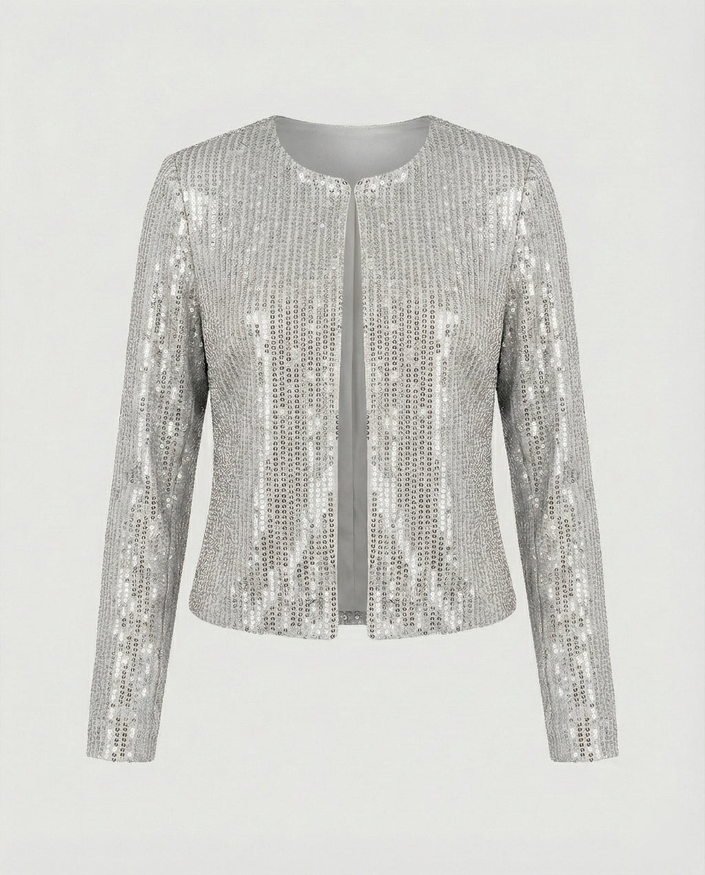Damen Strickjacke mit Glitzereffekt