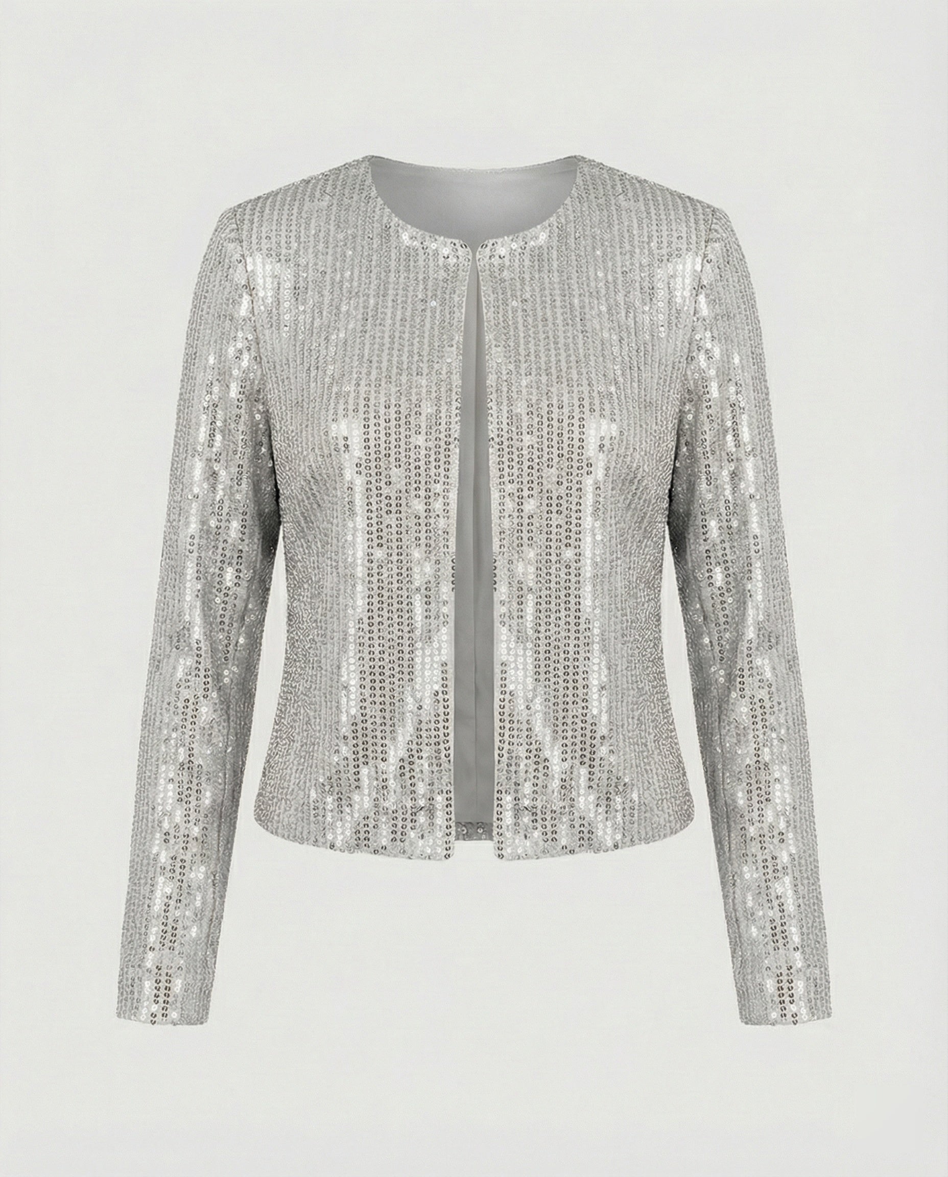 Damen Strickjacke mit Glitzereffekt