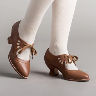 Damen elegante und komfortable Tanzschuhe mit nostalgischem Design und niedriger Absatzhöhe