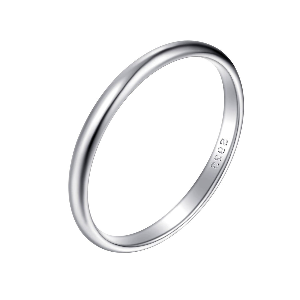 Damen minimalistischer Ring aus 925er Sterling Silber Shop Nory