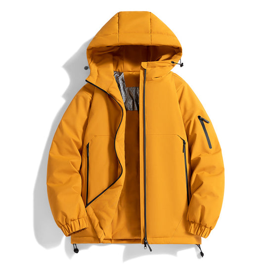 Unisex Warmer wasserabweisender Steppparka mit technischer Kapuze Shop Nory