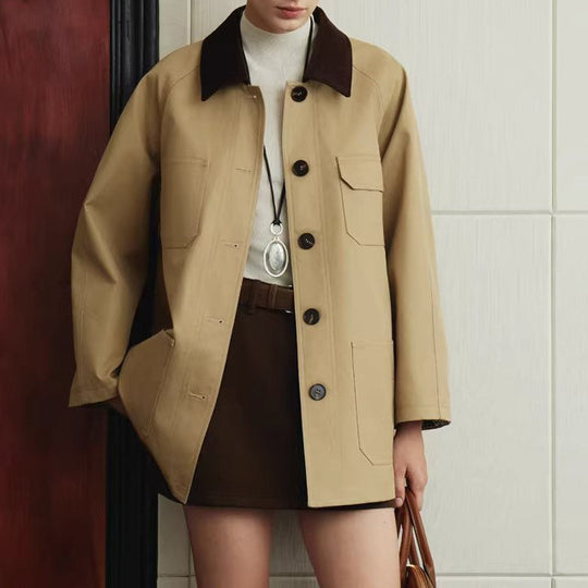 Damen Modische Jacke mit klassischem Schnitt Shop Nory
