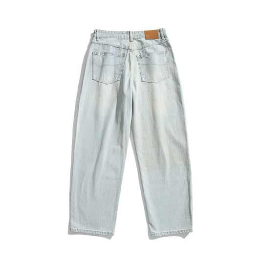 Damen Hochtaillierte Straight‑Leg Jeans mit weitem Bein Shop Nory
