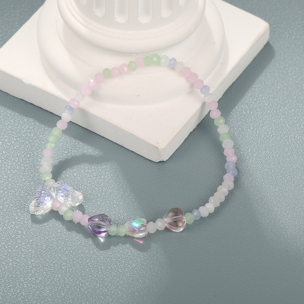 Damen Armband-Set mit bunten Kristallen und verspieltem Design Shop Nory