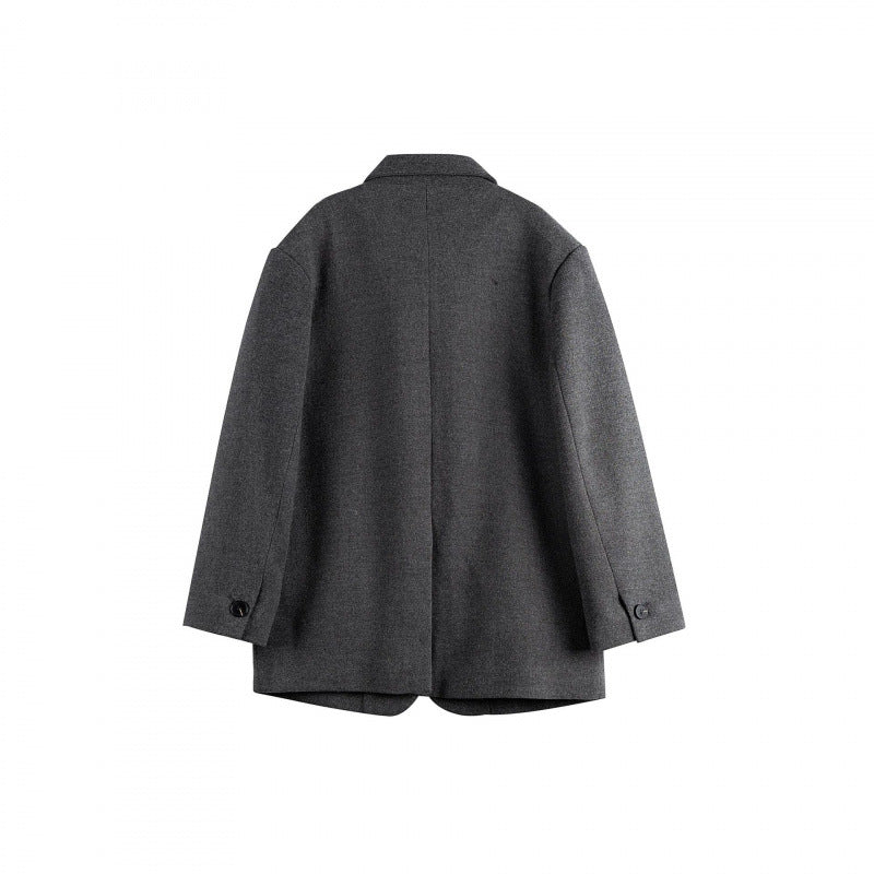 Damen Oversize-Blazer im Boxy-Cut mit Reverskragen und Pattentaschen Shop Nory