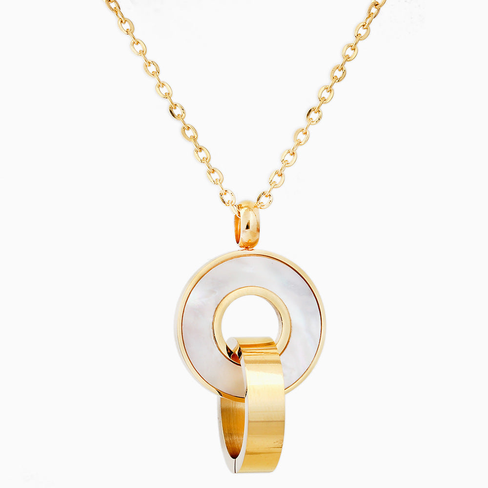Damen Schmuckset mit elegante Kette und passenden Ohrringen Shop Nory