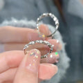 Damenring mit funkelnden Zirkonia-Details Shop Nory