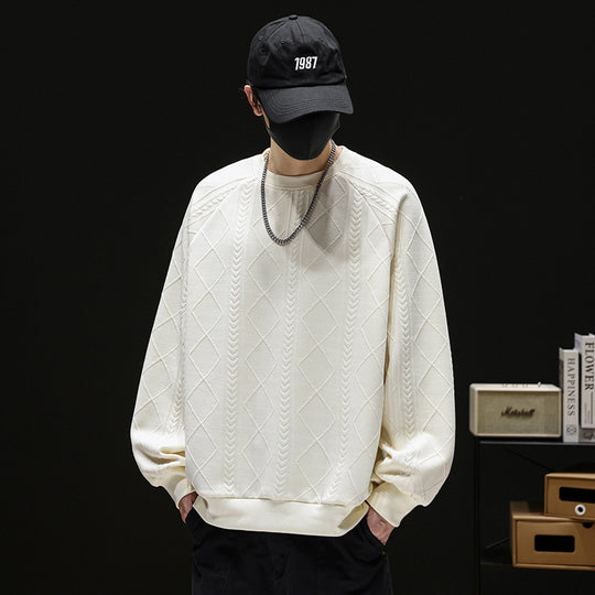Herren Oversized Strickpullover