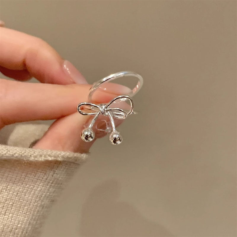 Damen filigraner und eleganter Silberring Shop Nory