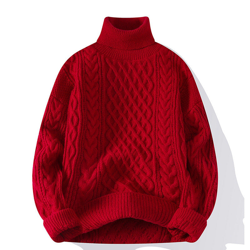 Damen Grobstrickpullover mit Rollkragen Shop Nory