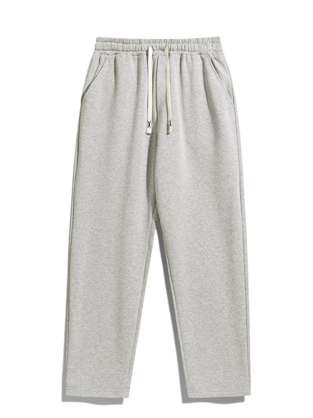 Herren Konisch zulaufende Fleece-Jogginghose mit elastischem Bund, Kordelzug & vorgeformten Knien Shop Nory