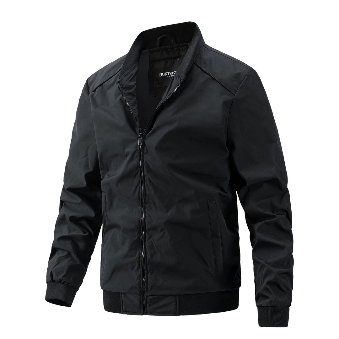 Herren Freizeit-Bomberjacke mit hohem Kragen Shop Nory