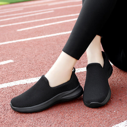 Herren Atmungsaktive Slip-On Freizeitschuhe mit rutschfester Sohle