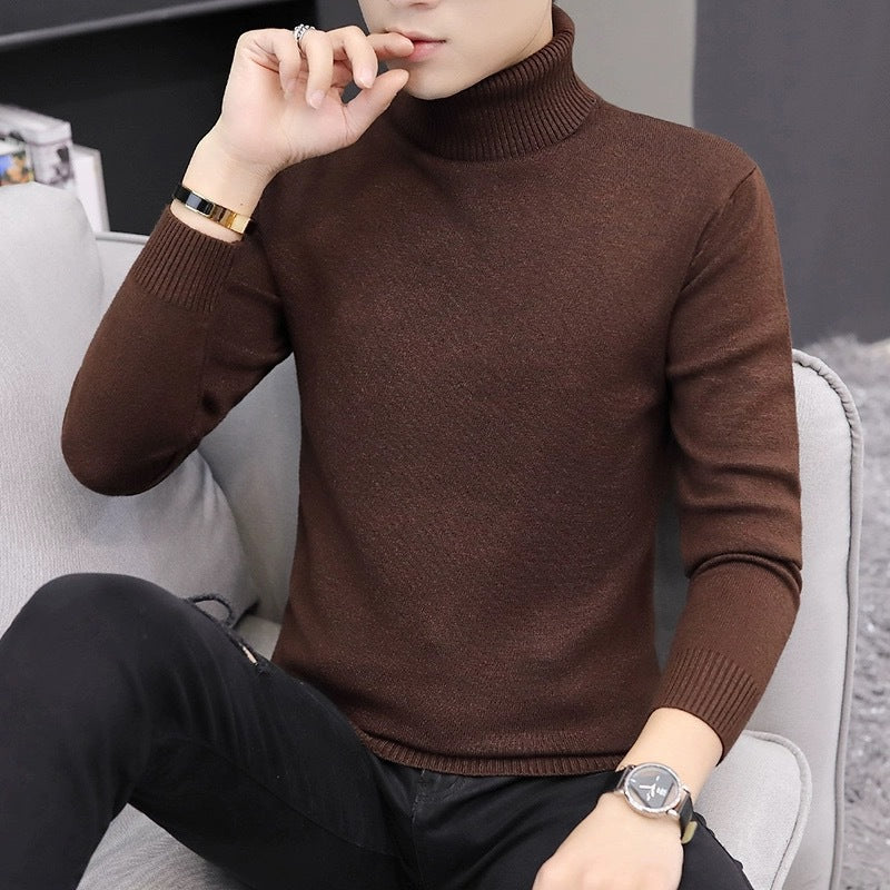 Herren bequemer Rollkragenpullover