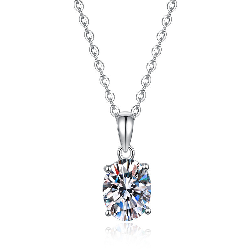 Damen Halskette mit elegantem Zirkonia-Anhänger Shop Nory