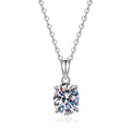 Damen Halskette mit elegantem Zirkonia-Anhänger Shop Nory